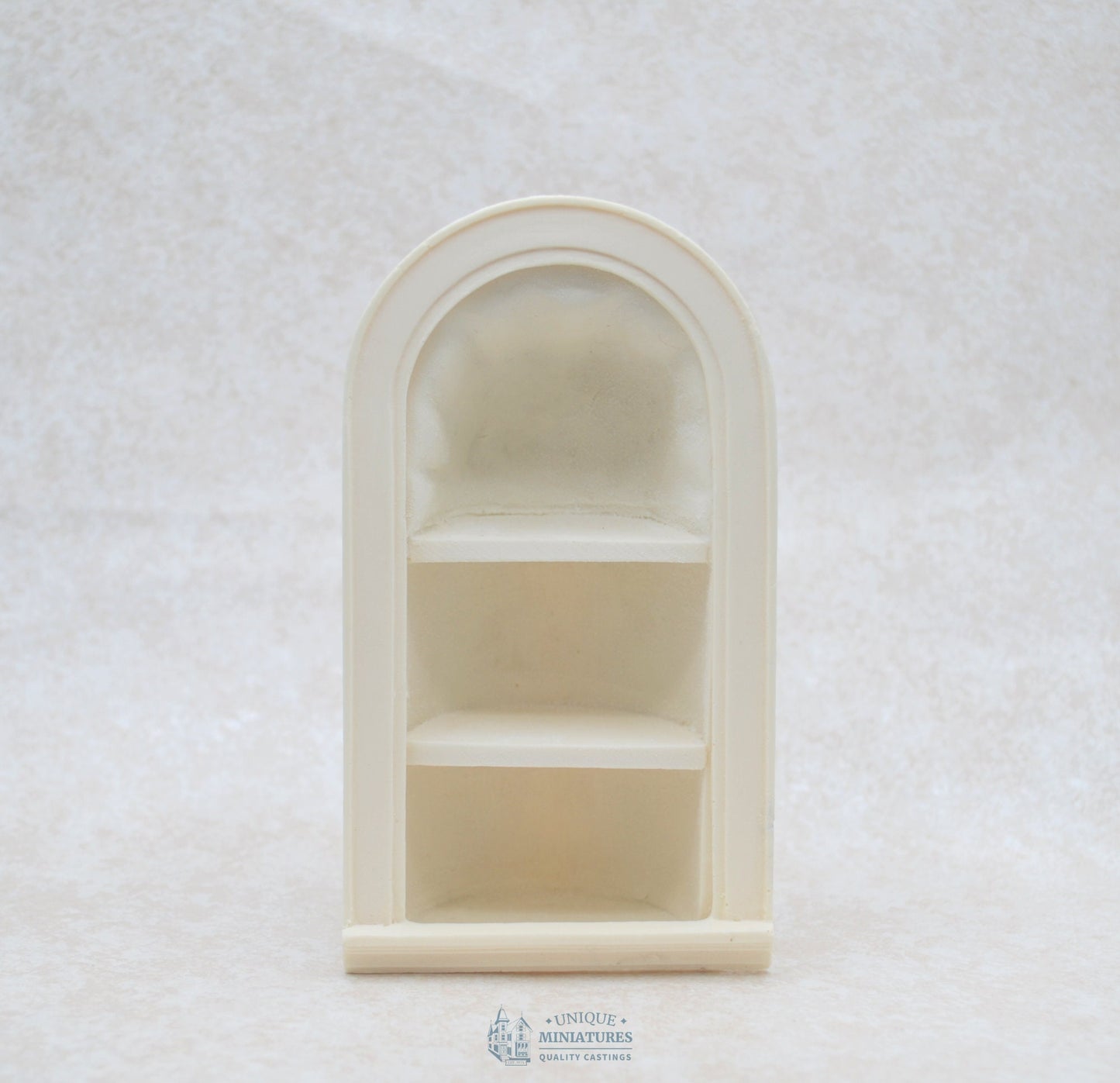 Scalloped Miniature Bookshelf | Ornamentation for Dollhouse