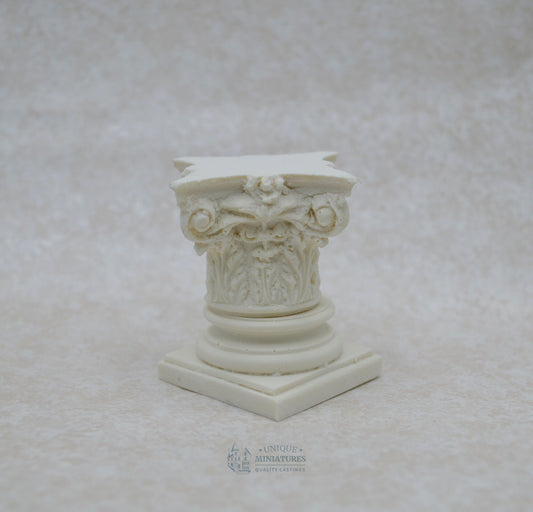 Daisy Leaf Column Set | Ornate Miniature Decor