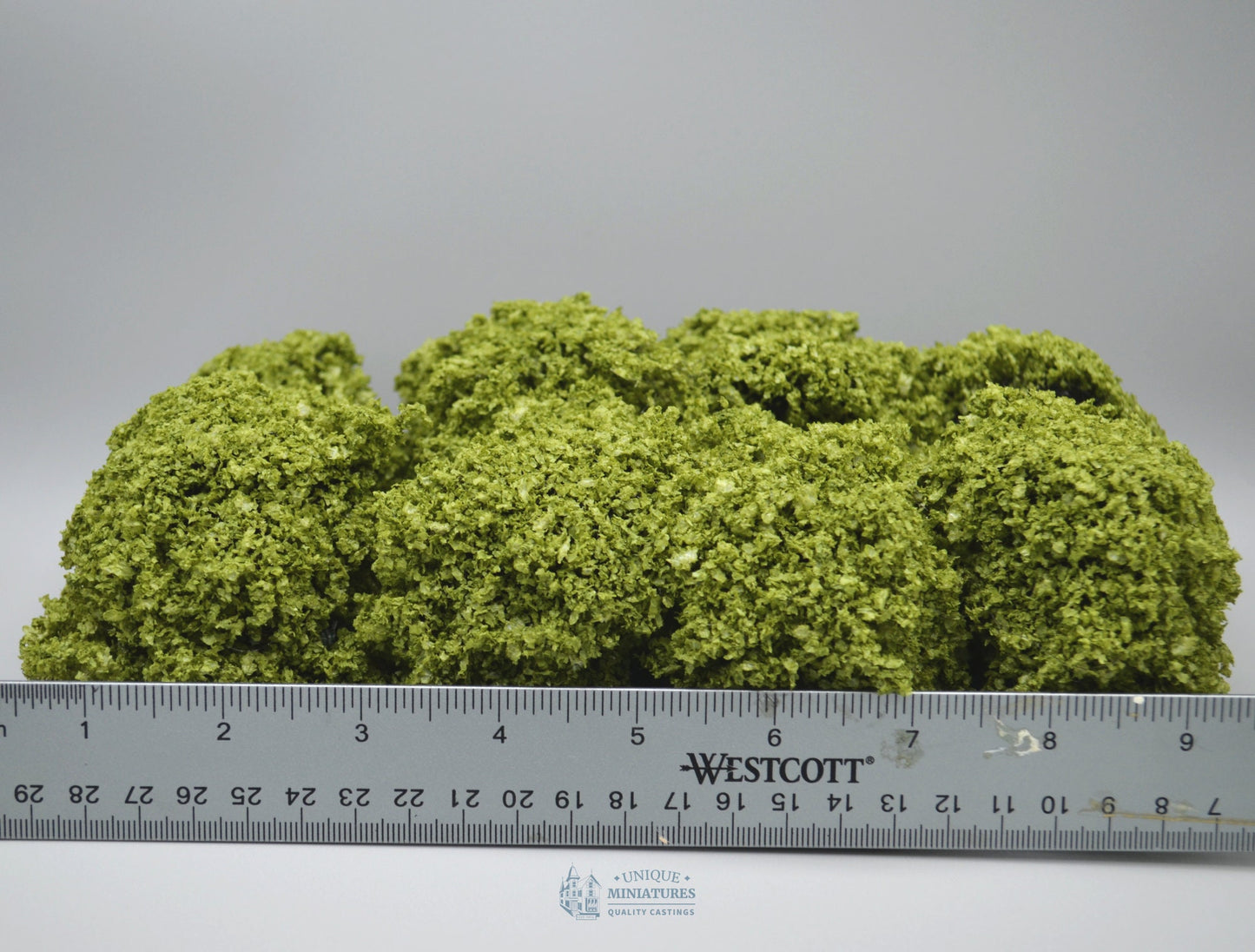 Wild Green Pull-apart Bushes | 9x5 Inches | Miniature for Dollhouse Garden