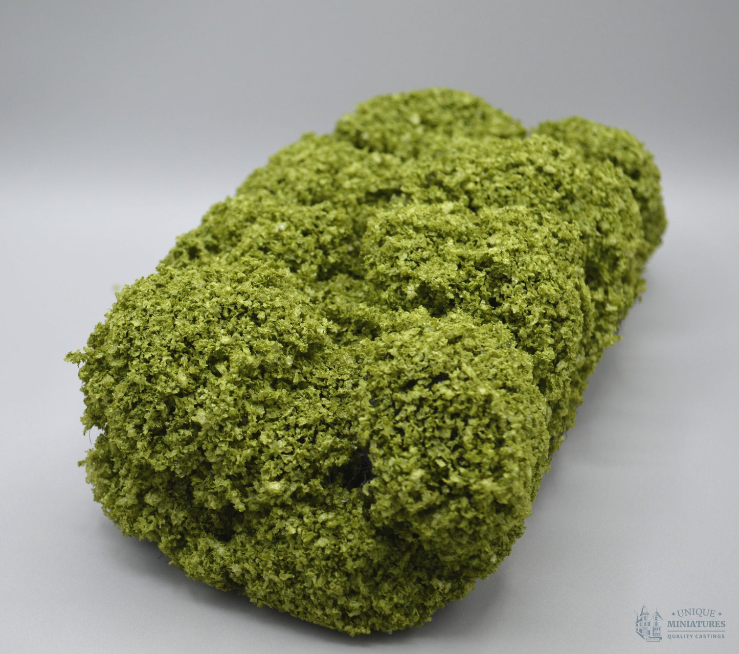 Wild Green Pull-apart Bushes | 9x5 Inches | Miniature for Dollhouse Garden