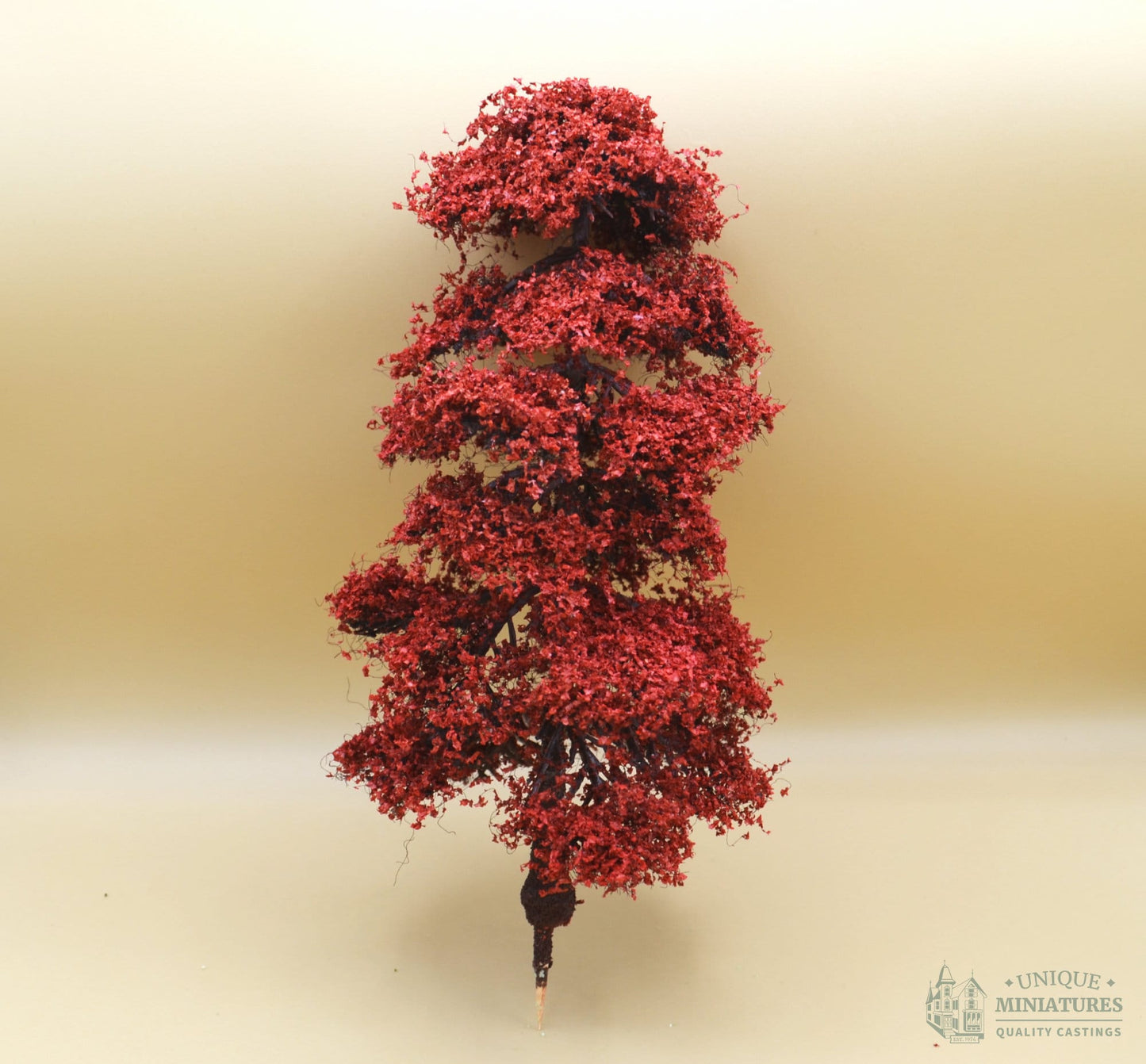 Large Maple Oak Tree on Spike | 8 Inches | Miniature for Dollhouse Garden