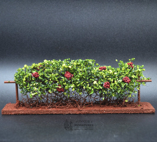 O-Scale Grape Vineyard | 7 Inches | Miniature for Dollhouse Fairy Garden