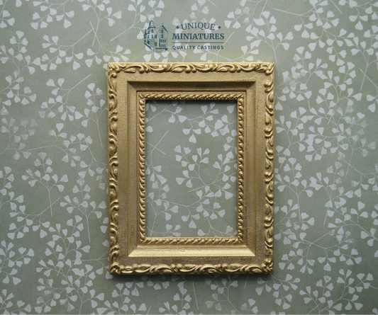 Large Gold Vine Frame | Miniature for Dollhouses